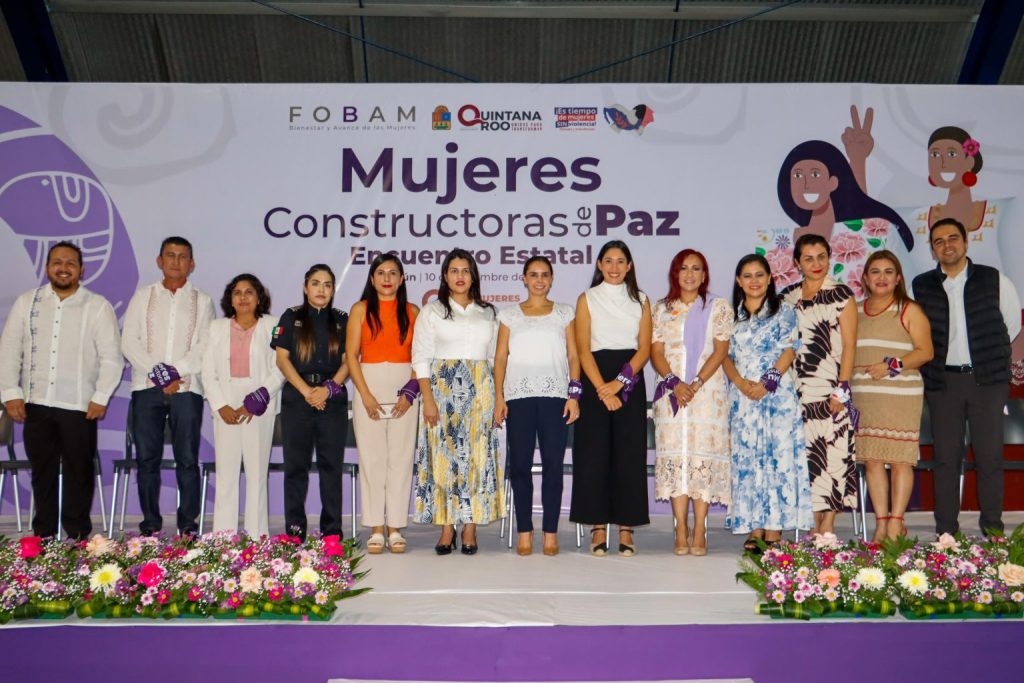 Reúne SEMUJERES a más de 200 mujeres de los 11 municipios en el Encuentro Estatal de Redes de Mujeres Constructoras de Paz