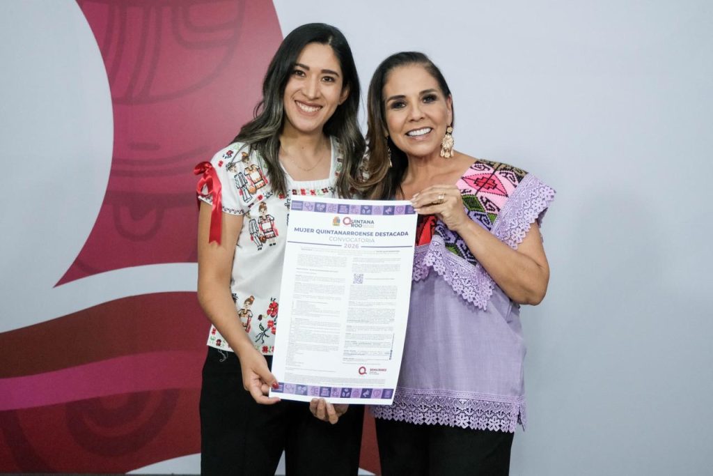 Reconoce Mara Lezama liderazgo femenino con la convocatoria “Mujer Quintanarroense Destacada 2026”